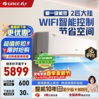 格力（GREE）空调京韵 新一级/三级能效变频冷暖 大风量 高温自洁 WIFI小客厅大卧室壁挂式大挂机  京韵 2匹 50GW/NhKe1BAj一级能效