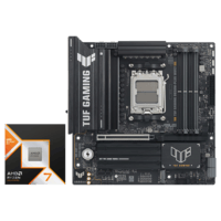 华硕TUF GAMING B850M-PLUS WIFI7重炮手主板+AMD 锐龙7  9800X3D CPU  主板+CPU套装