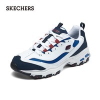 斯凯奇(Skechers)复古厚底老爹鞋熊猫鞋男子绑带休闲运动鞋52675