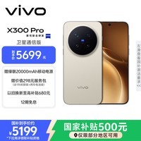 vivo X300 Pro 卫星通信版 12GB+256GB 旷野棕 蔡司2亿APO超级长焦 蓝图影像双芯 拍照 AI手机