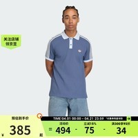 阿迪达斯（adidas）【滔搏】三叶草男子潮流百搭针织POLO衫休闲宽松运动短袖KX1230 KX1230 L