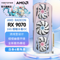 盈通（yeston）AMD RADEON RX 9070 -16GD6  电竞直播 视频剪辑 游戏显卡 RX 9070 樱瞳水着 Atlantis OC