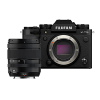 富士(FUJIFILM)X-T5/XT5 微单相机 套机(16-50mm) 4020万像素 7.0档五轴防抖 6K30P 经典机械拨盘 黑色