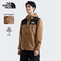 The North Face北面防风夹克情侣款户外防泼外套8DGC 奶咖棕/58W M
