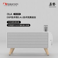 NAKAMICHI中道HIFI高保真音箱复古发烧级唱机音响真空胆机功放可接有源低音炮音箱CD专用接口OLA 白色