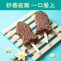 雀巢冰淇淋雀巢雪糕甜筒 飞鱼脆皮多口味自选 香草味飞鱼脆皮4支(55g/支)