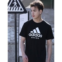 阿迪达斯（adidas）男子透气舒适圆领休闲运动短袖T恤ADICTB-BW 2XL码