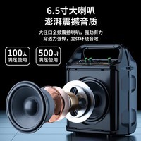 索爱（soaiy）SA-F33无线蓝牙音箱户外大音量广场舞音响小型家用手提便携式地摊摆摊喇叭收钱码语音播报器