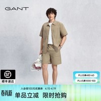 GANT/甘特春夏男士经典简约百搭通勤弹力休闲短裤 244-卡其色 2XL