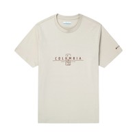 哥伦比亚（Columbia）男子运动简约圆领短袖T恤AE1363-278 2XL 浅卡其