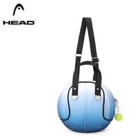 海德（HEAD）大容量斜挎包男女单肩包新款圆筒包七夕情人节礼物女朋友 蓝白渐变