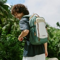 安踏X中国国家地理户外百川包TT22双肩包运动包大容量多隔层背包