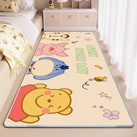 KAYE卧室床边毯床下床前家用四季通用榻榻米飘窗阳台垫子可爱卡通地毯 SJR-K维尼乐园 60X160cm