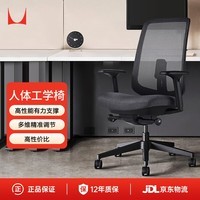 赫曼米勒（HERMAN MILLER）Verus经典款网状织物 碳黑色 人体工学椅电脑椅办公椅 舒适支撑