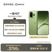 一加 15T 12GB+256GB 松弛抹茶 oppo 第五代骁龙8至尊版 游戏电竞手机 学生智能旗舰小直屏 国家补贴