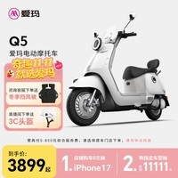 爱玛（AIMA）【门店自提】Q5大电池长续航大动力电动车时尚成人高速电动摩托车 到店选色提车