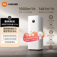 米家小米空气净化器6Pro新升级双芯架构大空间 除菌除醛母婴级家用除甲醛净化器 空气净化器6 Pro
