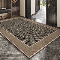 布迪思 入户门地垫进户门口垫可裁剪简约轻奢防水防滑脚垫蹭灰可裁剪 云澶 40*60CM两件装