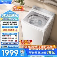 小天鹅(LittleSwan)波轮洗衣机全自动 小乌梅2.0轻奢版 10公斤除菌除螨 水魔方防缠绕直驱变频 家电 波轮 小乌梅2.0 大容量 TB12VE20DW