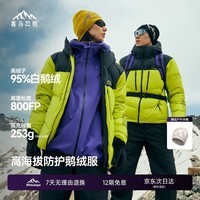 喜马拉雅梅里鹅绒服800蓬95绒-25°C雪山攀登户外专业防风保暖抗寒羽绒服