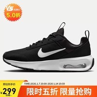 耐克（NIKE）女子休闲鞋AIR MAX INTRLK LITE运动鞋DX3705-001 黑色35.5