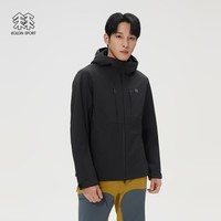 KOLON SPORT/可隆户外冲锋衣 防水透湿防风耐磨男士2L防水夹克
