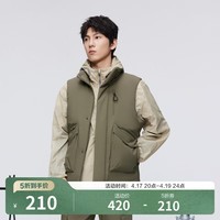 波司登（BOSIDENG）【断码清仓】5折反季羽绒服男女情侣款简约时尚休闲加厚立领外套 苍绿色4401 M 165/88A