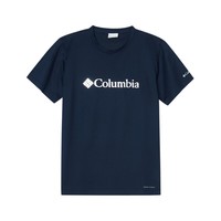 哥伦比亚（Columbia）男子速干降温凉爽透气运动短袖AE0543-465