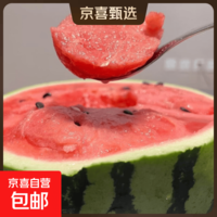 正宗美都麒麟西瓜现摘现发脆甜瓜多汁有籽当季新鲜水果 冰糖麒麟瓜 精品麒麟西瓜/ 5-6斤【越大越甜】一个瓜