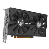 瀚铠(VASTARMOR)AMD RADEON RX 9060 XT 16GB OC黑色合金 V2 双风扇 电竞游戏DeepSeek智能AI学习绘图视频渲染显卡