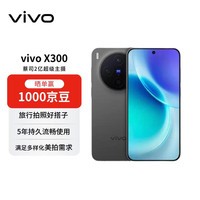 vivo X300 16GB+1TB 纯粹黑 蔡司2亿超级主摄 蔡司APO超级长焦 5年持久流畅OriginOS6  【赠话费券】