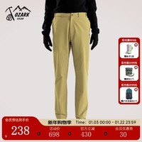 奥索卡户外运动男士休闲裤 秋冬登山徒步功能裤子 棕/褐/卡其/驼-501 175