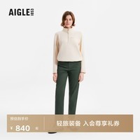 AIGLE艾高长裤女款DFT速干排汗COOLMAX凉感休闲舒适直筒裤 都市灰 BB254 40