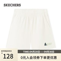 斯凯奇（Skechers）女士针织短裤百搭时尚休闲短裤L225W132