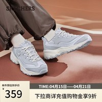 斯凯奇（Skechers）奶茶熊女鞋夏季厚底增高经典老爹鞋休闲运动跑步鞋