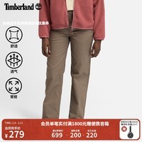 添柏岚（Timberland）官方女装直筒长裤春季户外休闲舒适经典|A5ZVY A5ZVYBK0/巧克力色 23