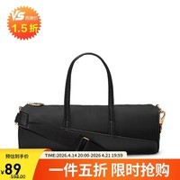 耐克（NIKE）男女单肩包 旅行包行李包桶包休闲包DQ5812-010 黑