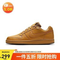 耐克NIKE男子休闲鞋 EBERNON LOW  运动鞋AQ1776-700棕黄40
