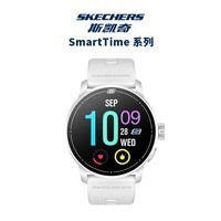 斯凯奇(Skechers)智能心率血氧血压睡眠监测户外跑步防水多功能初高中学生运动手表