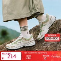 斯凯奇【slip-ins 闪穿】女鞋户外鞋运动休闲鞋老爹鞋缓震秋冬 自然色/橄榄色/NTOL 39