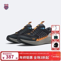 盖世威（K·SWISS）【迈凯伦联名款】运动鞋男女鞋夏季网面透气时尚运动跑鞋9292-US 024烟灰/木瓜黄 41 尺码偏小，请拍大一码