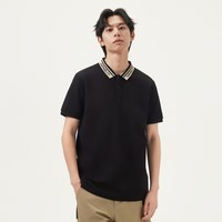 gxg.jeans男装 短袖polo衫合集 G款黑色-J25D242002 M (170)