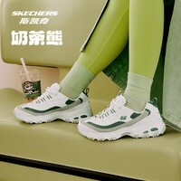 斯凯奇奶茶熊 |复古潮流熊猫老爹鞋透气男女增高运动鞋896276