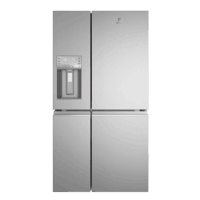 伊莱克斯（Electrolux）冰箱 原装进口十字对开门605升 风冷无霜0度保鲜 自动制冰电冰箱 EQE6879SA
