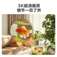 京东京造 智能摄像机V5 500万像素3K高清家用监控摄像头 5G双频WiFiAI人形看宠360度全景微光全彩夜视