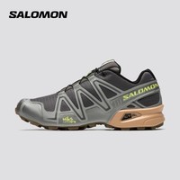 萨洛蒙（Salomon）男女款 城市户外舒适透气时尚休闲潮流穿搭运动鞋 SPEEDCROSS 3 岩石灰 477363 44.5 (UK10丨 44 2/ 3)