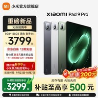 小米(MI)小米平板 Xiaomi Pad 9 Pro 12.5 英寸 【国家补贴】 小米澎湃OS 4重磅新品 新品首发 黑色 12+256GB