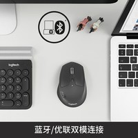 ޼LogitechM720˫ģ ð칫MacʼǱipad豸Զ尴10߱Я M720ɫ