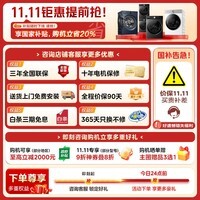 小天鹅（LittleSwan）小乌梅3.0洗烘套装滚筒洗衣机全自动10+10公斤水魔方纯平全嵌组合智能投放变频热泵烘干机家电补贴 【热销V23PRO+02T】热泵柔烘+1.1洗净比