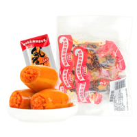 力诚低脂肪松叶蟹柳即食健康解馋蟹肉零食休闲海味轻食低脂小吃 鱿鱼仔 200g*2袋 【3月11/4月6到期】随机发货